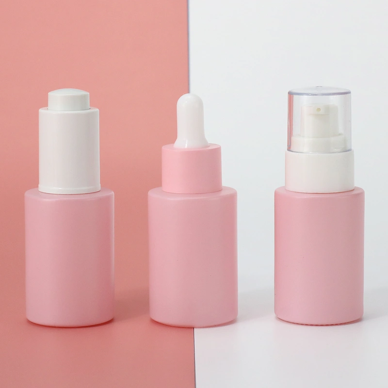Eco-friendly empty frosted glass spray bottle for skin care