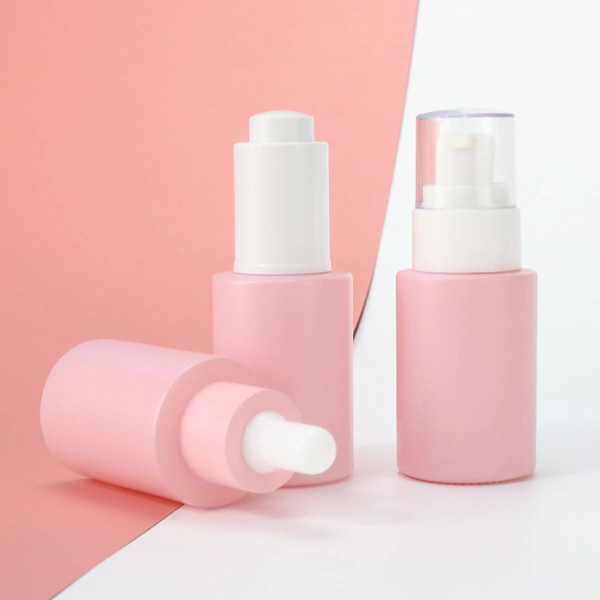 Eco-friendly empty frosted glass spray bottle for skin care