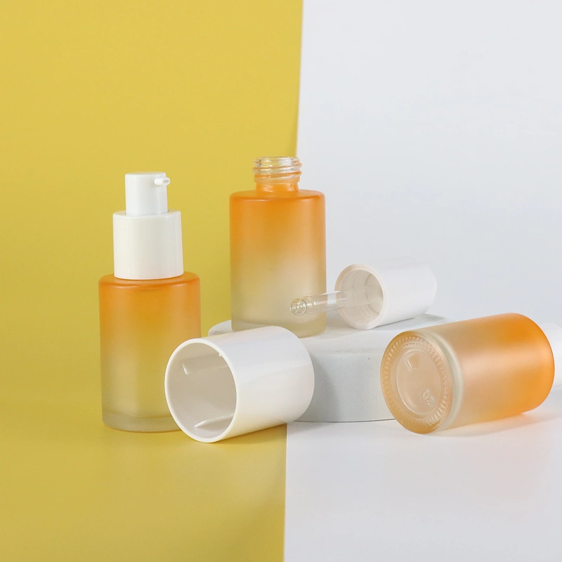 30ml Lotion Pump Bottle Empty Skincare Cream Face Cleanser Bottle