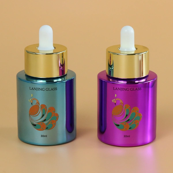 Thick Wall Clear 30ml Glass Dropper Bottle