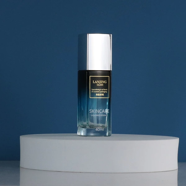 Hot 30g 50g 40ml 110ml 130ml Blue Cosmetic Hair Set Bottles