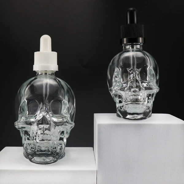 Unique Shape Skull Bottle  