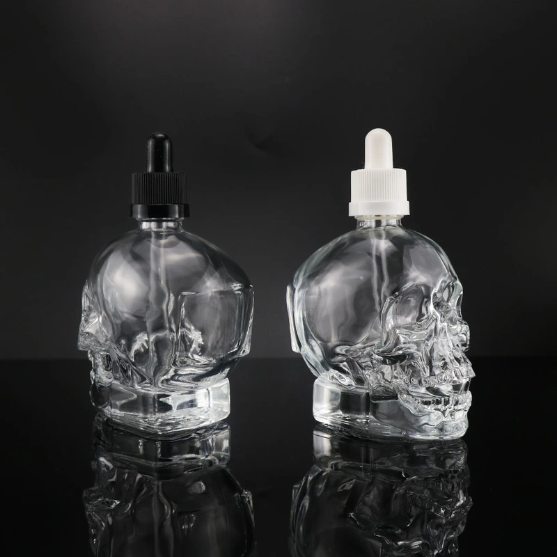 Unique Shape Skull Bottle  