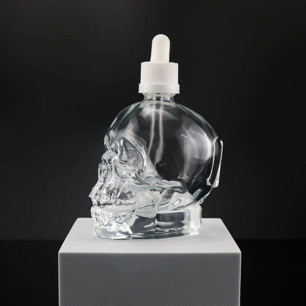 Unique Shape Skull Bottle  