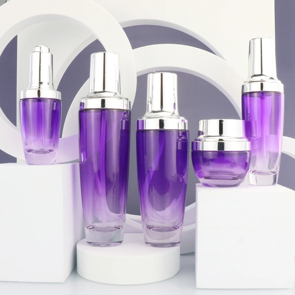 serum lotion skincare bottles set glass cosmetic bottle