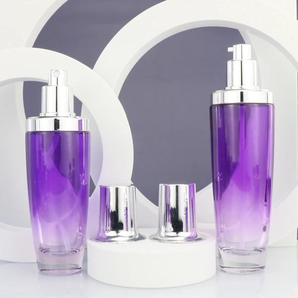 serum lotion skincare bottles set glass cosmetic bottle