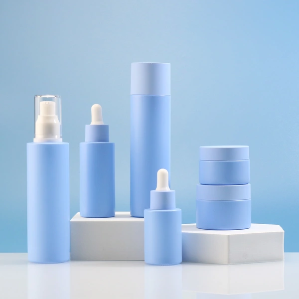 serum lotion skincare bottles set glass cosmetic bottle