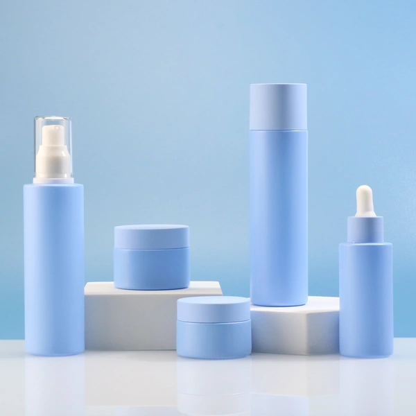 serum lotion skincare bottles set glass cosmetic bottle