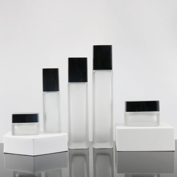 serum lotion skincare bottles set glass cosmetic bottle
