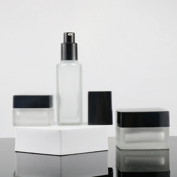 serum lotion skincare bottles set glass cosmetic bottle