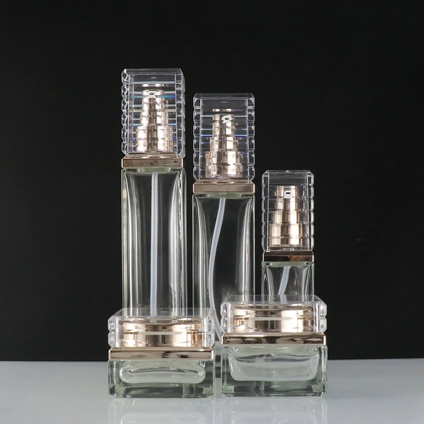 Wholesale Skin care packaging 120Ml Glass Lotion Container