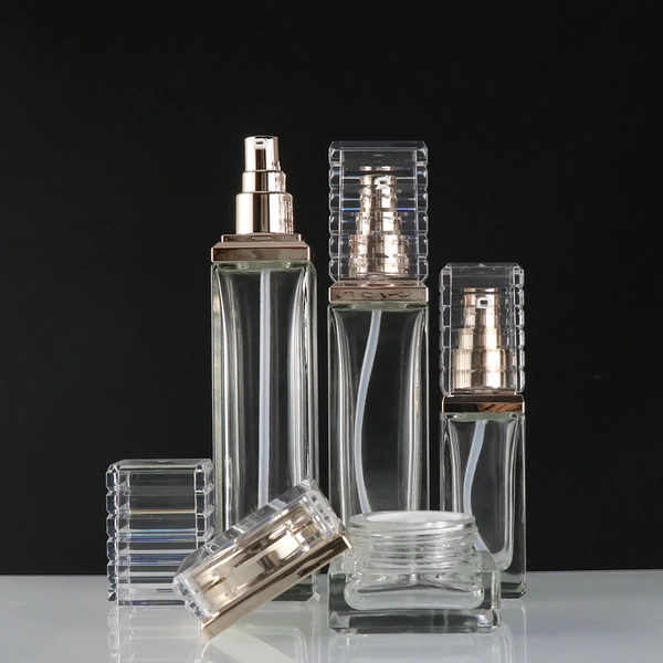 Wholesale Skin care packaging 120Ml Glass Lotion Container