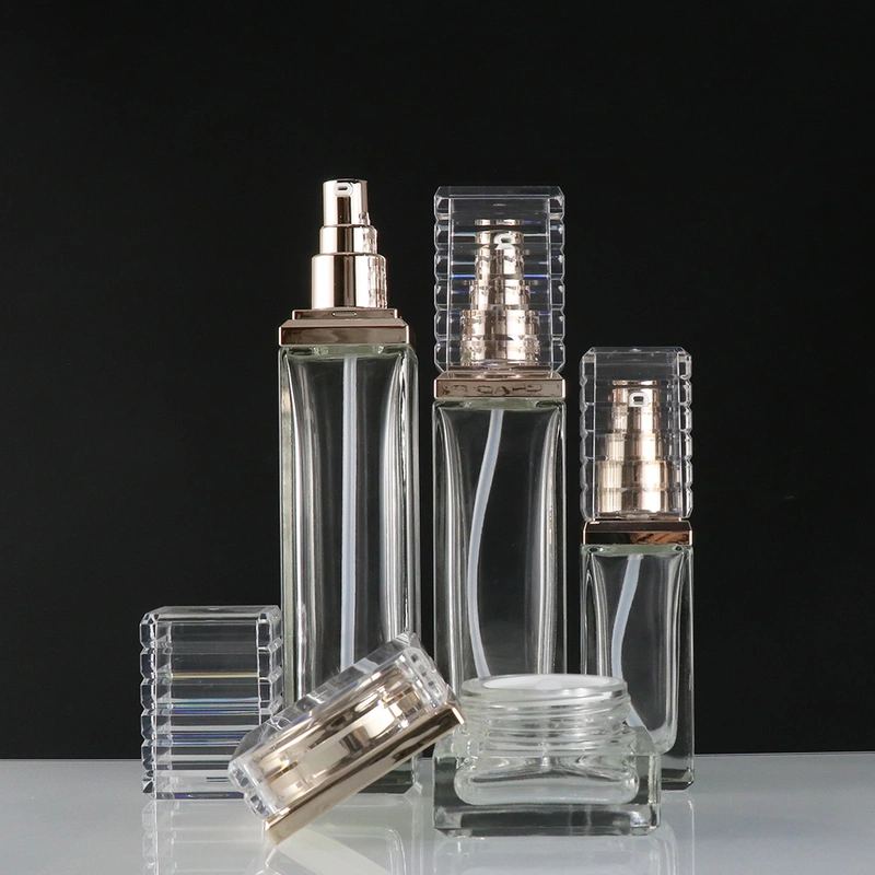 Wholesale Skin care packaging 120Ml Glass Lotion Container