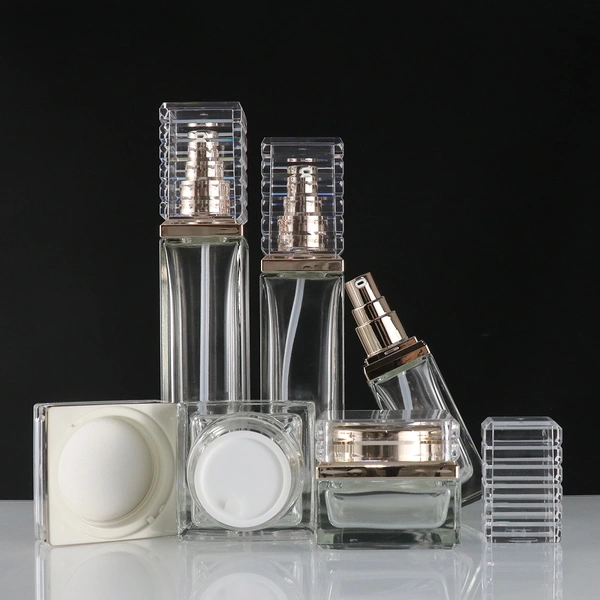 Wholesale Skin care packaging 120Ml Glass Lotion Container