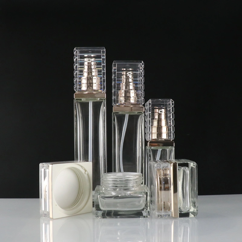 Wholesale Skin care packaging 120Ml Glass Lotion Container