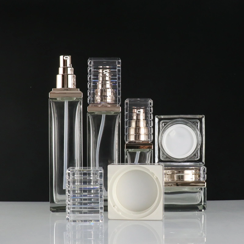 Wholesale Skin care packaging 120Ml Glass Lotion Container