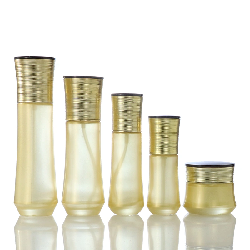 High Quality Cosmetic Pump Glass Lotion Bottle For Skin Care