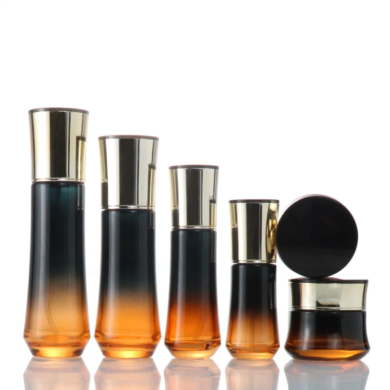 wholesale cosmetic glass bottle sets