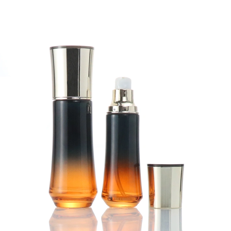 wholesale cosmetic glass bottle sets