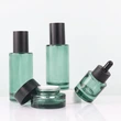Green Skincare Packaging Hot Sale Cosmetic Bottle Sets