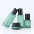 Green Skincare Packaging Hot Sale Cosmetic Bottle Sets