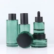 Green Skincare Packaging Hot Sale Cosmetic Bottle Sets