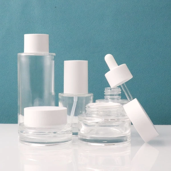 custom skincare lotion serum face cream pump bottles