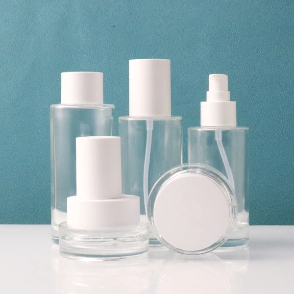 custom skincare lotion serum face cream pump bottles