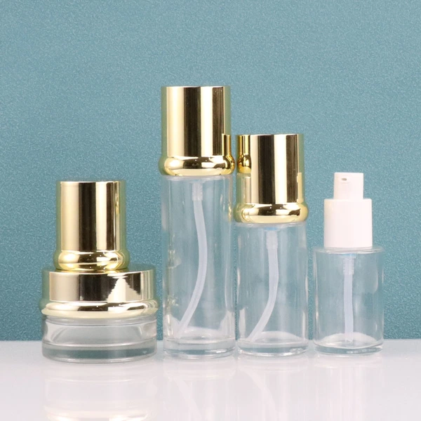 cosmetics containers and packaging empty skin care bottle set