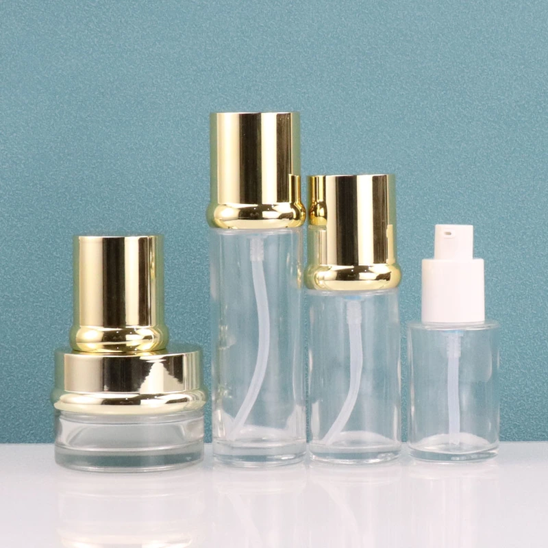 cosmetics containers and packaging empty skin care bottle set