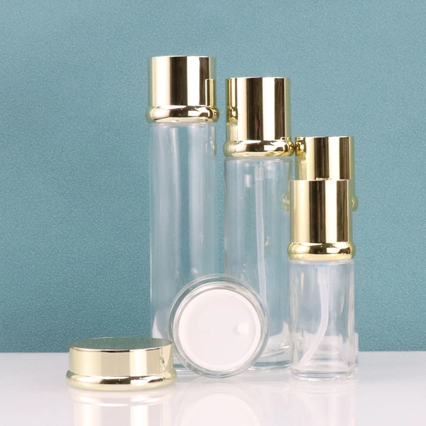cosmetics containers and packaging empty skin care bottle set