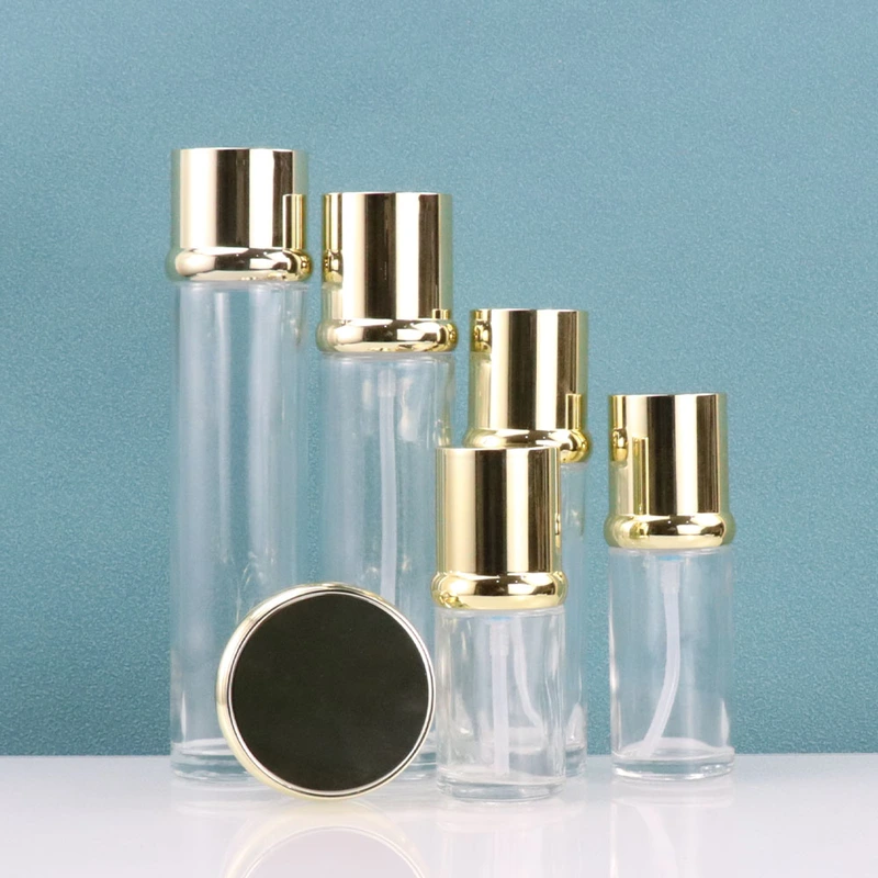 cosmetics containers and packaging empty skin care bottle set