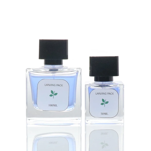 square parfume bottle 50 ml empty rectangular perfume