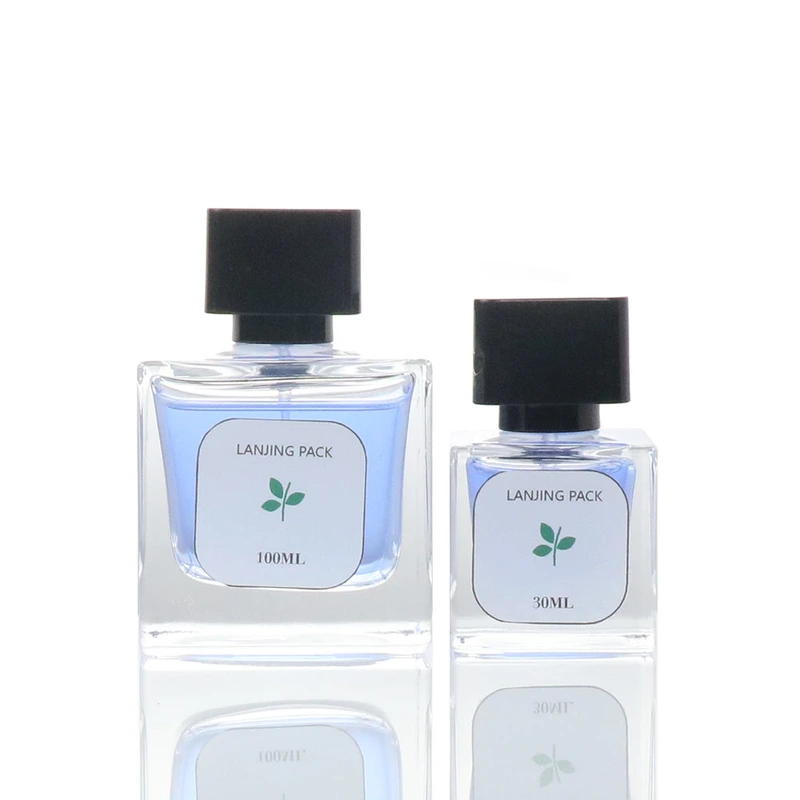square parfume bottle 50 ml empty rectangular perfume