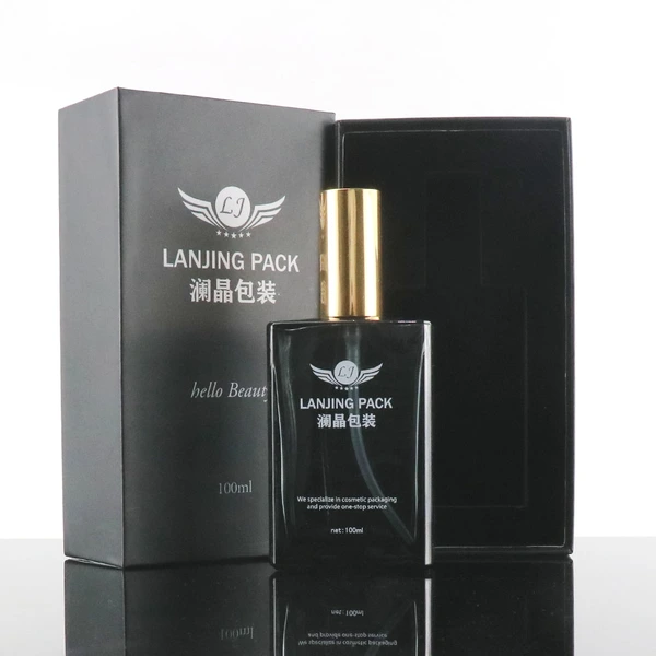 luxury empty perfume bottle with box perfume bottle with box 