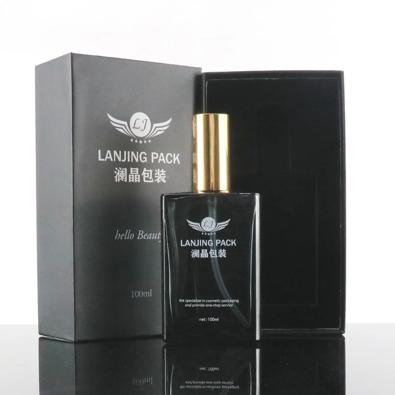 luxury empty perfume bottle with box perfume bottle with box 