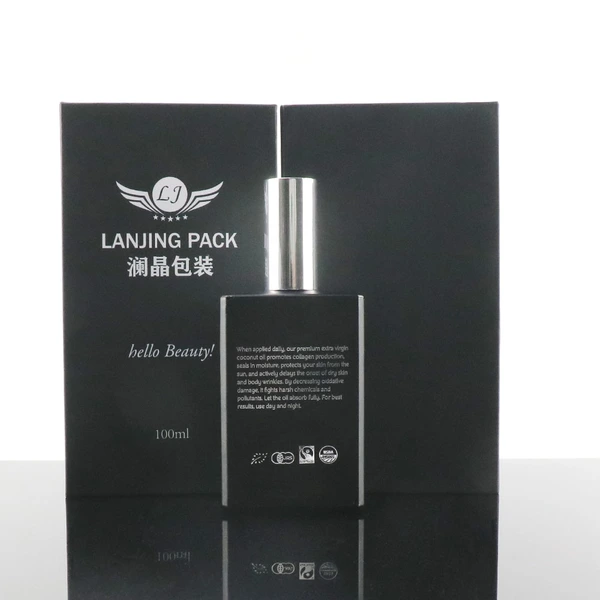 luxury empty perfume bottle with box perfume bottle with box 