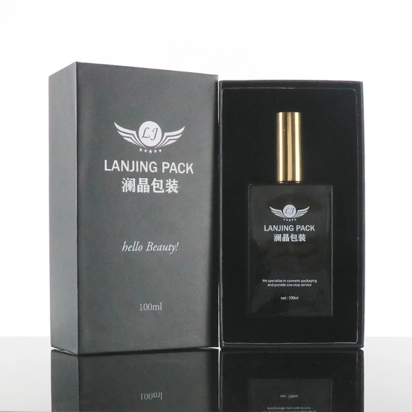 luxury empty perfume bottle with box perfume bottle with box 