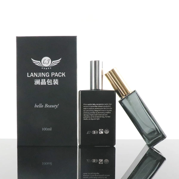 luxury empty perfume bottle with box perfume bottle with box 