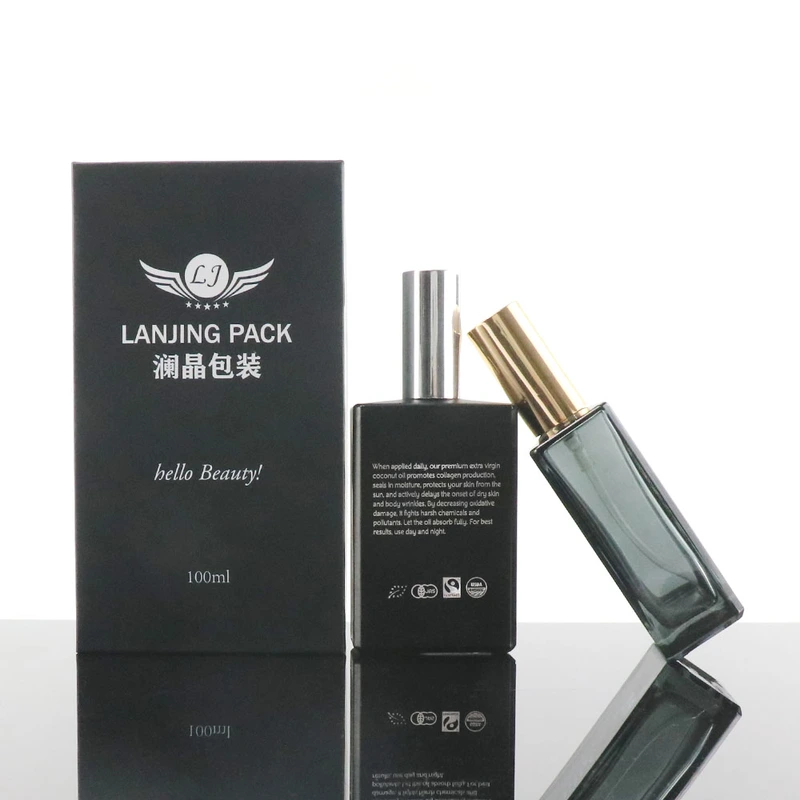 luxury empty perfume bottle with box perfume bottle with box 