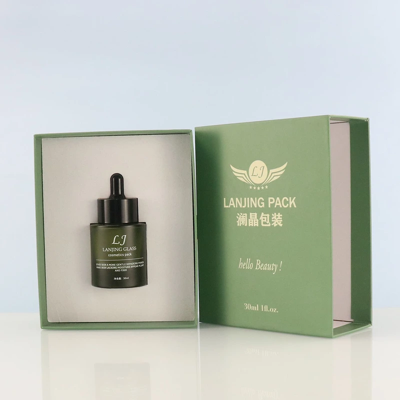 beard oil square box serum boxes luxury gift box