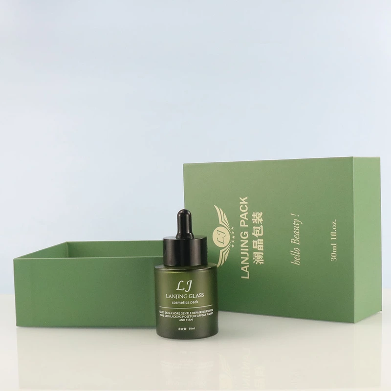 beard oil square box serum boxes luxury gift box