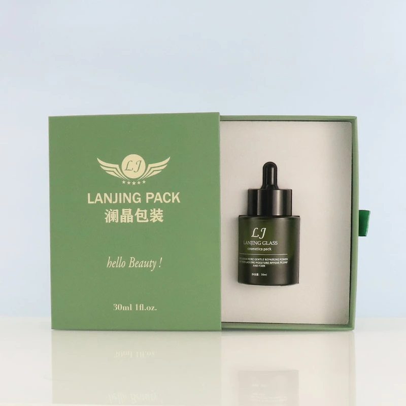 beard oil square box serum boxes luxury gift box