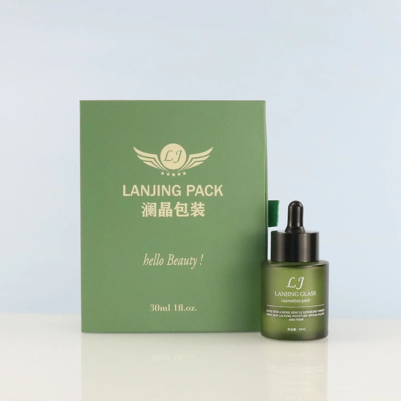 beard oil square box serum boxes luxury gift box