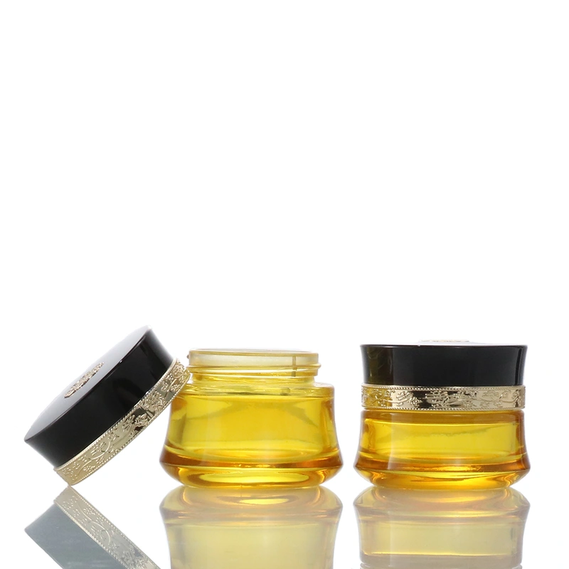 glass pump bottle empty bottle luxury glass