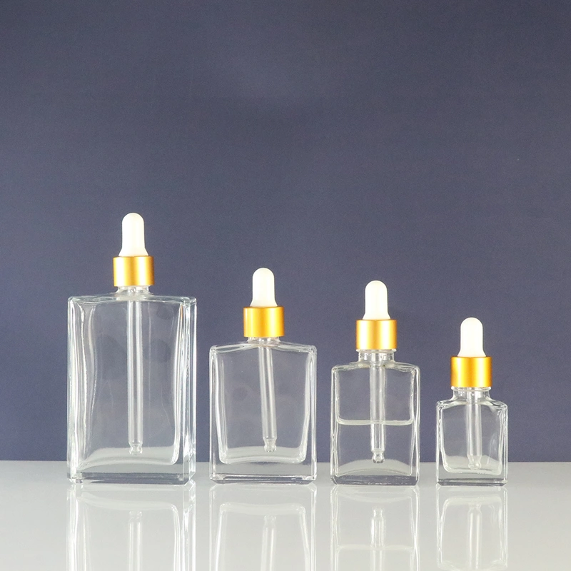 luxury glass skincare packaging bottle serum glass bottle