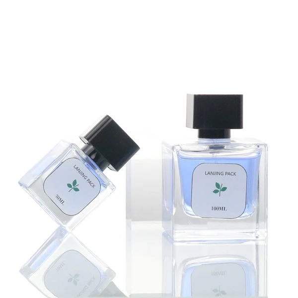 square parfume bottle 50 ml empty rectangular perfume