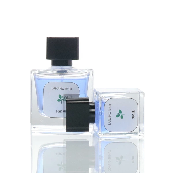 square parfume bottle 50 ml empty rectangular perfume