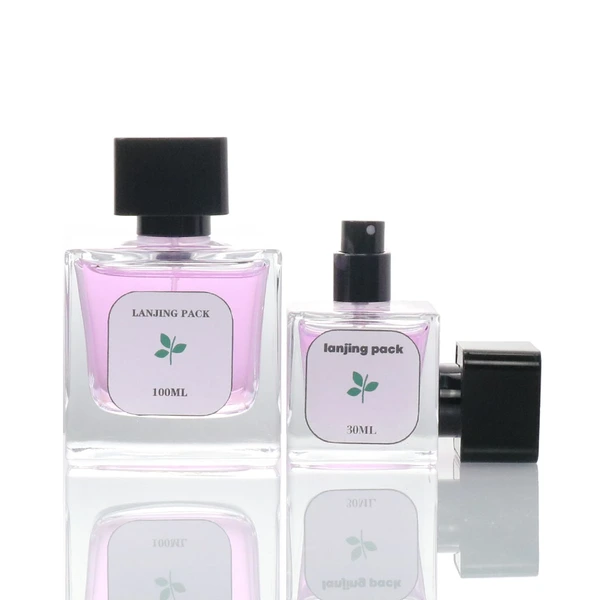 square parfume bottle 50 ml empty rectangular perfume