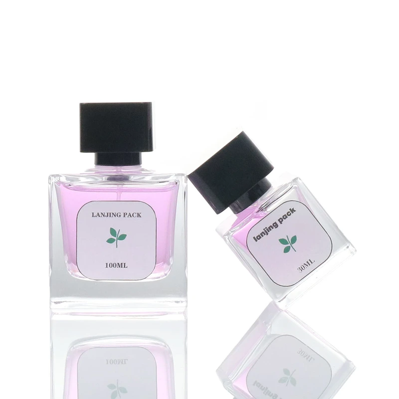 square parfume bottle 50 ml empty rectangular perfume
